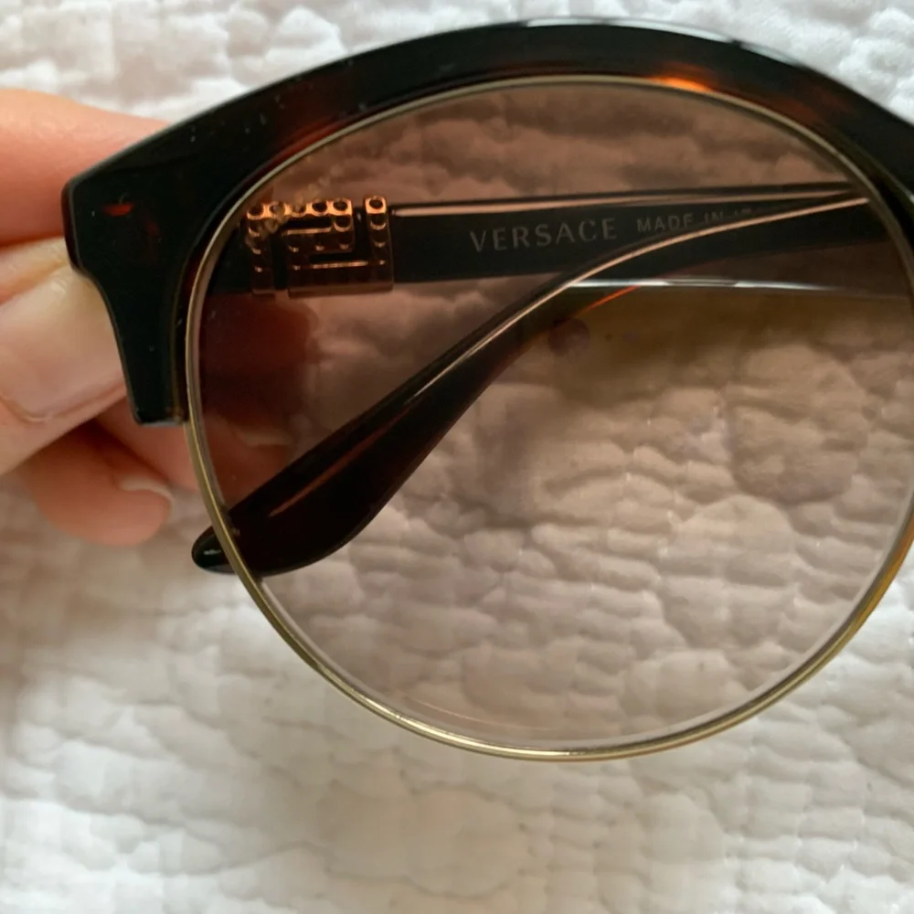 Versace Sunglasses in Tortoiseshell and Gold - Picture 2 of 5